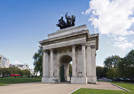 A serene image of Hyde Park.